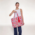 "PALACE CORAL" TOTE BAG