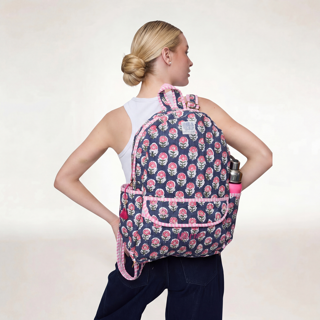 "INDIGO BLOSSOM" BACKPACK