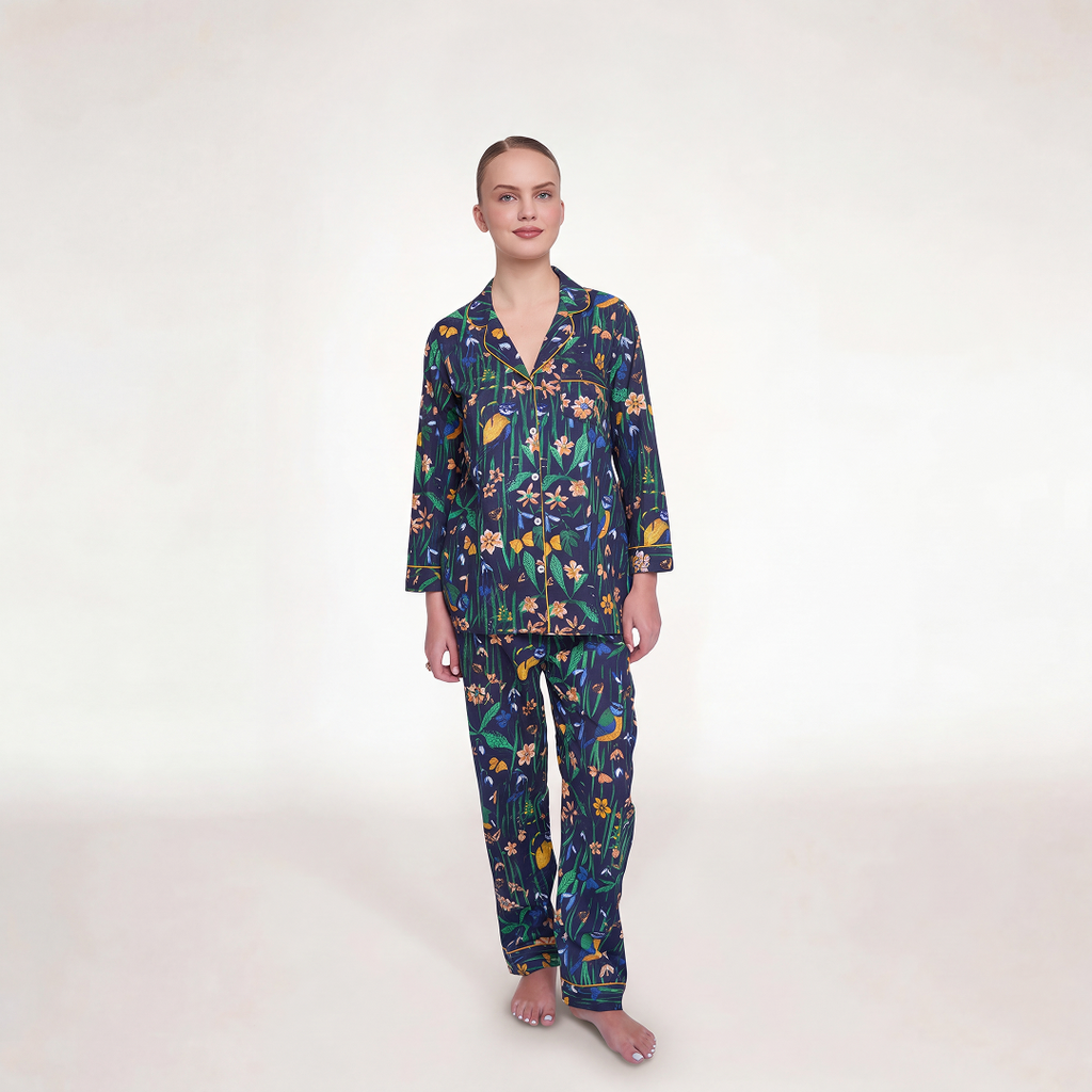 "BLUE BIRD MEADOW" PAJAMA