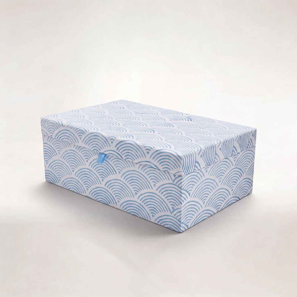"RAINBOW BLUE" JEWELRY BOX