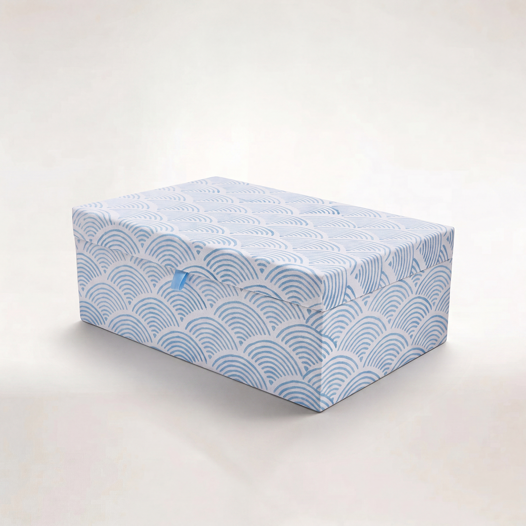 "RAINBOW BLUE" JEWELRY BOX