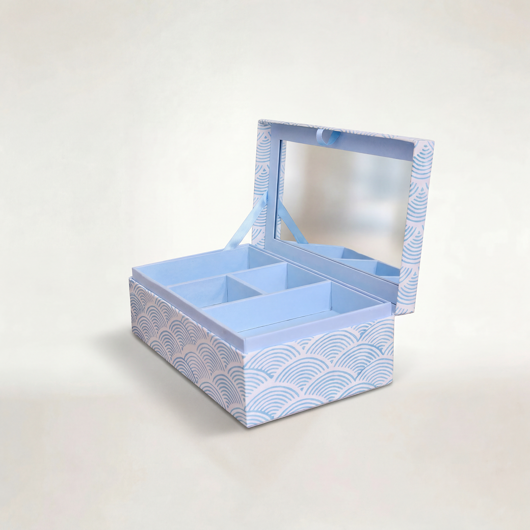 JEWELRY BOX "RAINBOW BLUE"