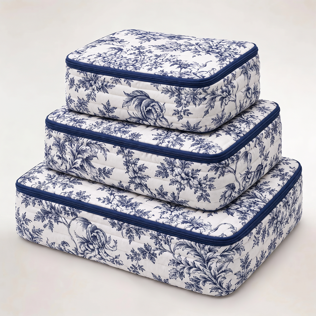 "PARIS NAVY BLUE" PACKING CUBES