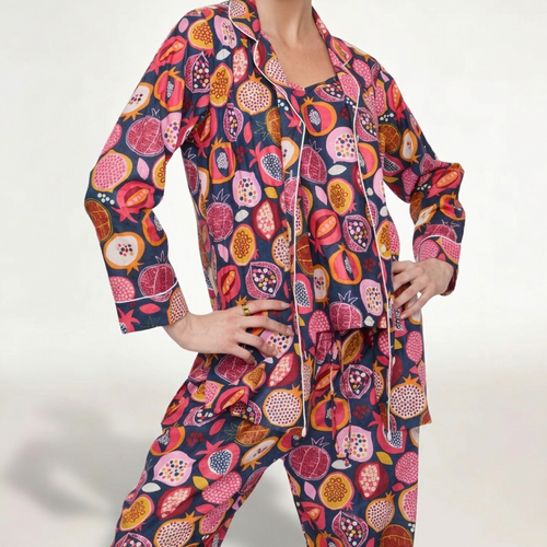 "GRANADA POP" 3-PIECE SET PAJAMA