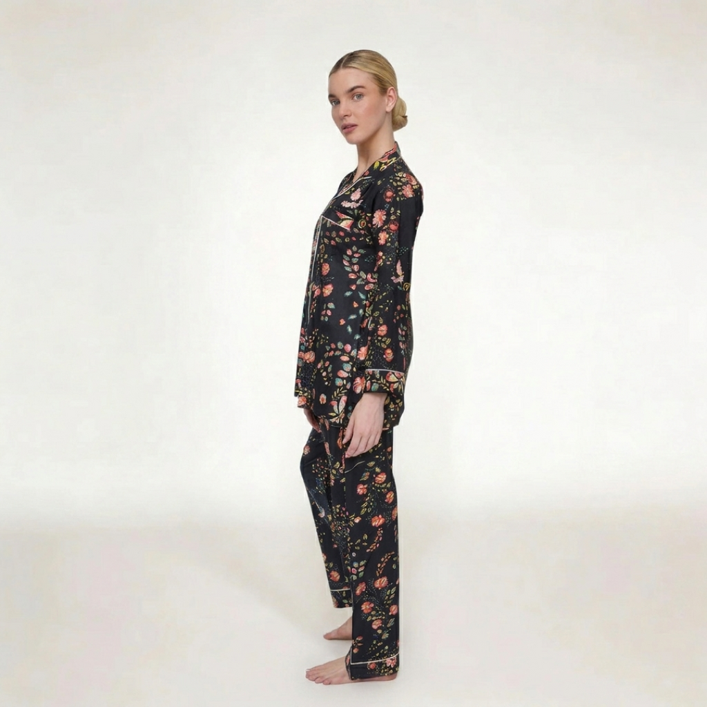 PIJAMA "MIDNIGHT BLOOM"