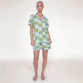"VERDE BEACH" PAJAMA WITH SHORTS