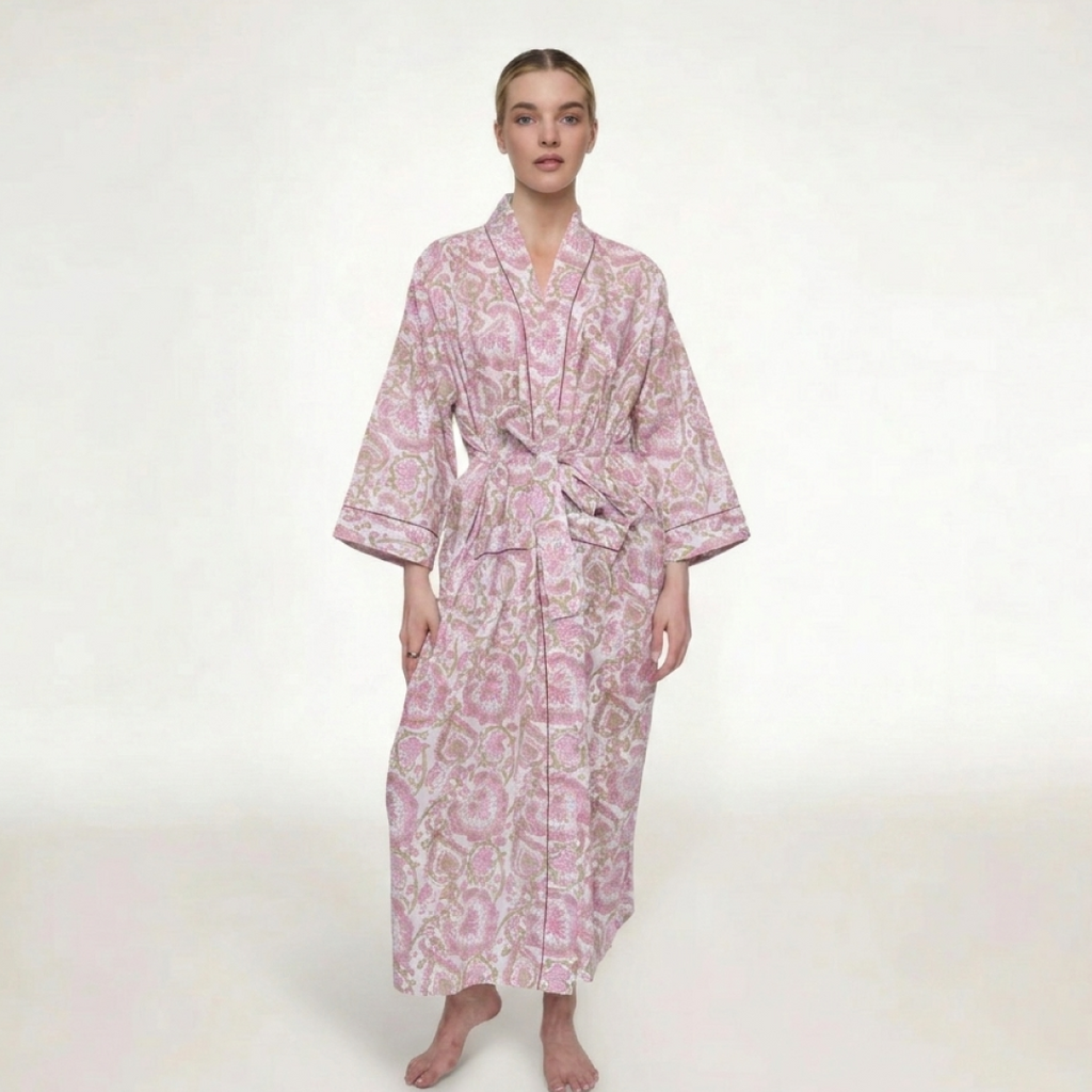 ROBE "BLUSH HEARTS"