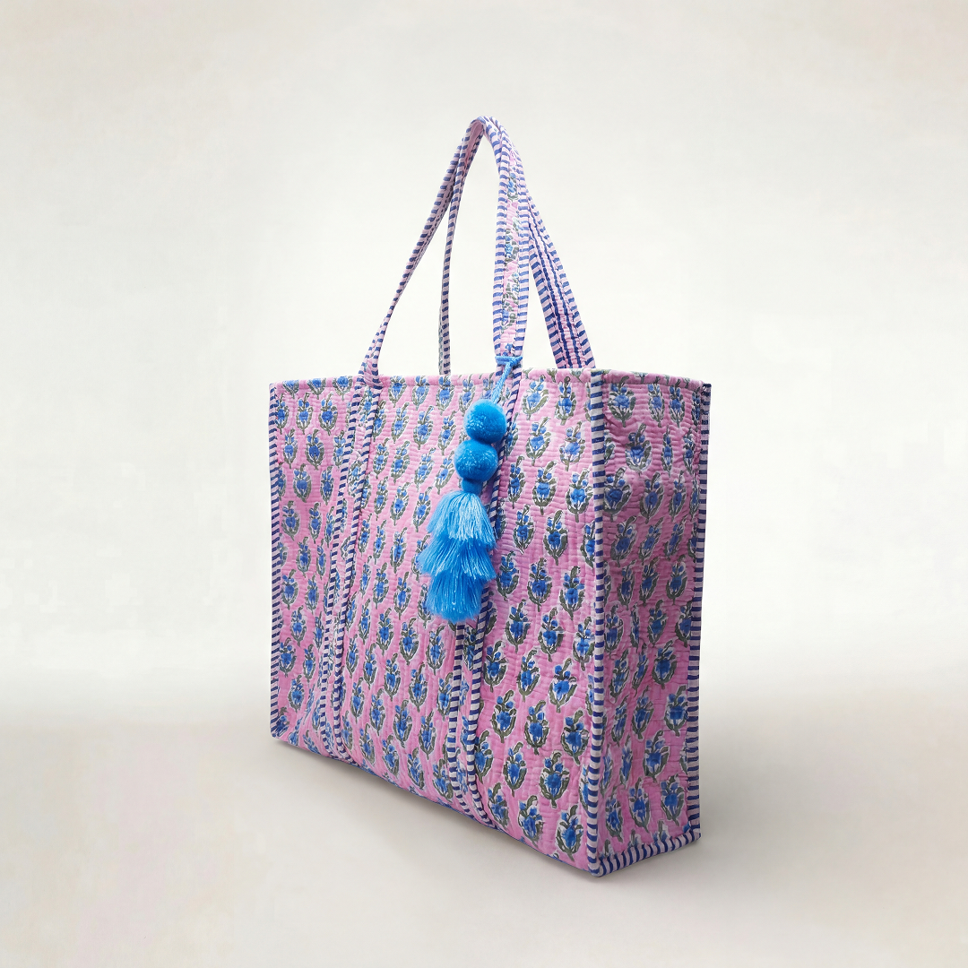 "LAVENDER SUMMER" TOTE BAG