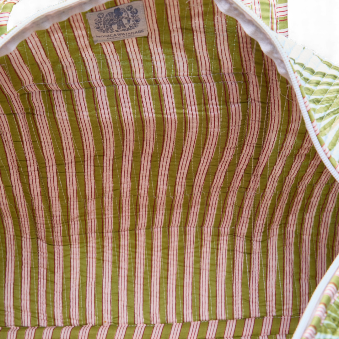 BOLSA DE VIAJE "VERDE BEACH"